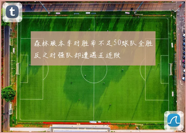 森林狼本季对胜率不足50球队全胜反之对强队却遭遇五连败